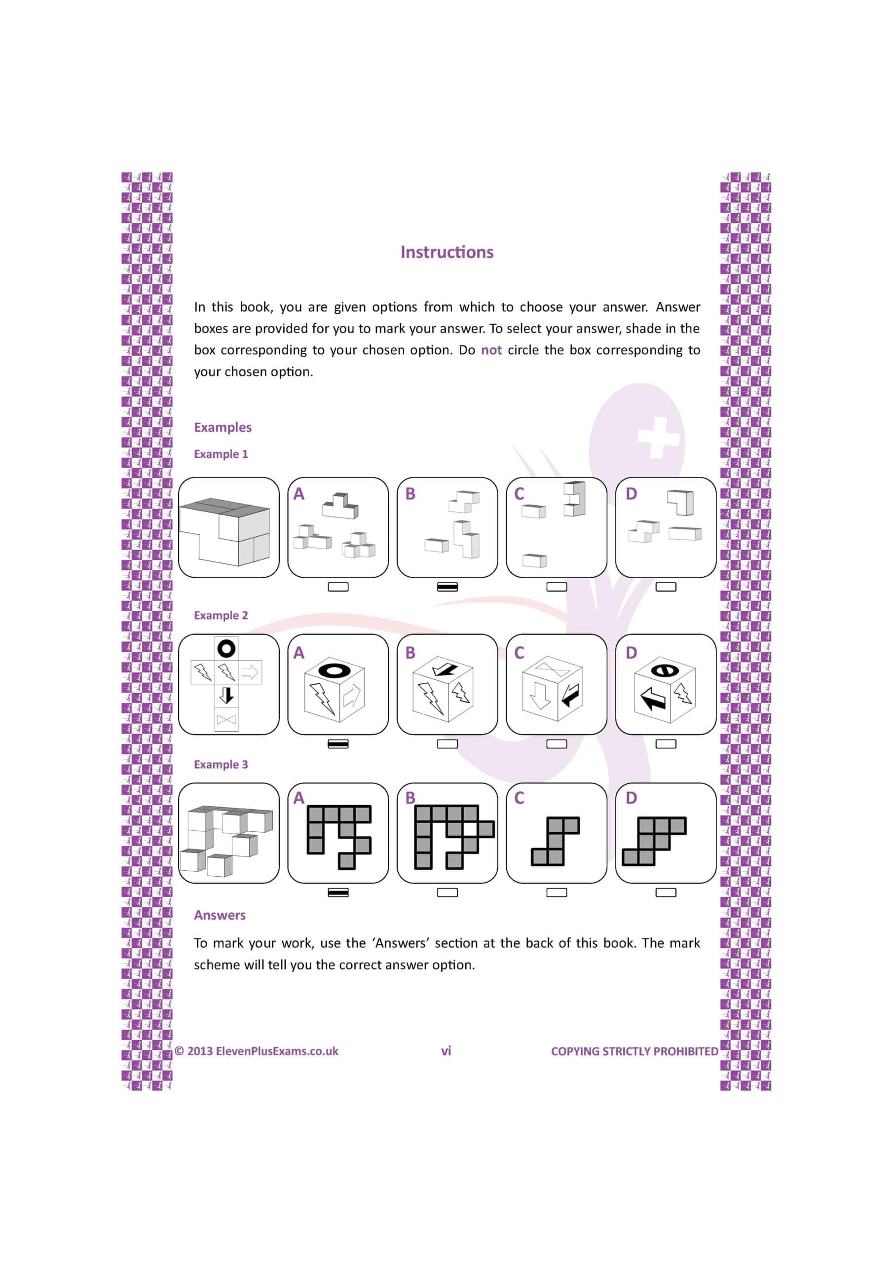 11+ Essentials - 3-D Non-verbal Reasoning Book 1 (First Past the Post®) - Image 4