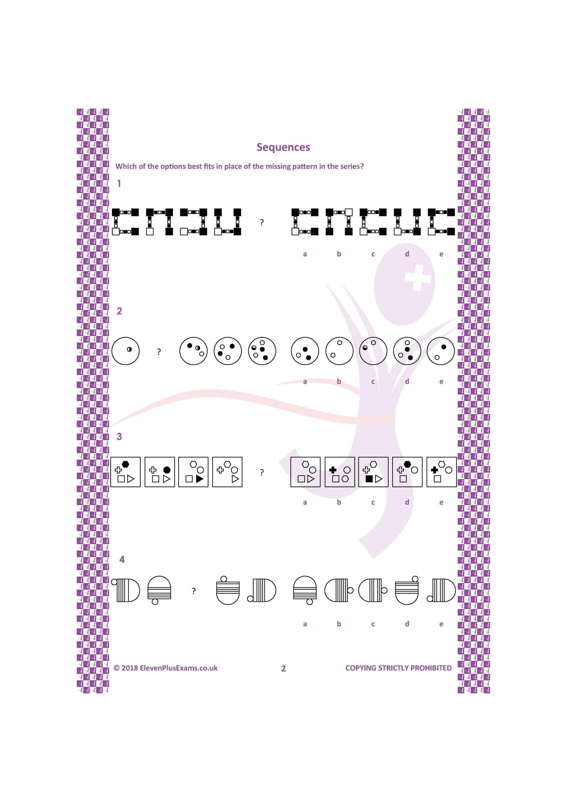 11+ Essentials - 2-D Non-verbal Reasoning Book 1 (First Past the Post®) - Image 5
