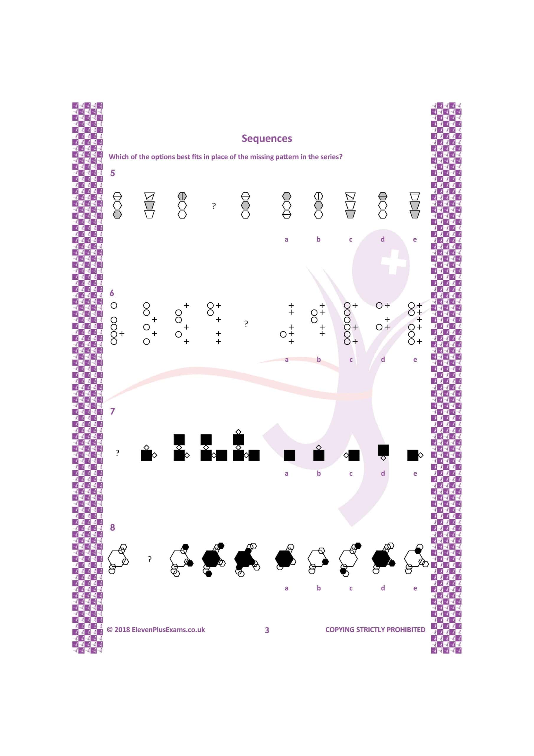 11+ Essentials - 2-D Non-verbal Reasoning Book 1 (First Past the Post®) - Image 6