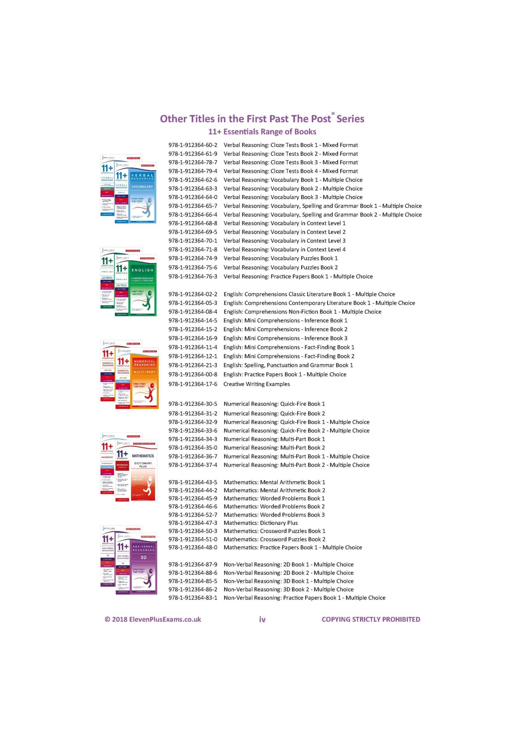 11+ Essentials - 2-D Non-verbal Reasoning Book 2 (First Past the Post®) - Image 2