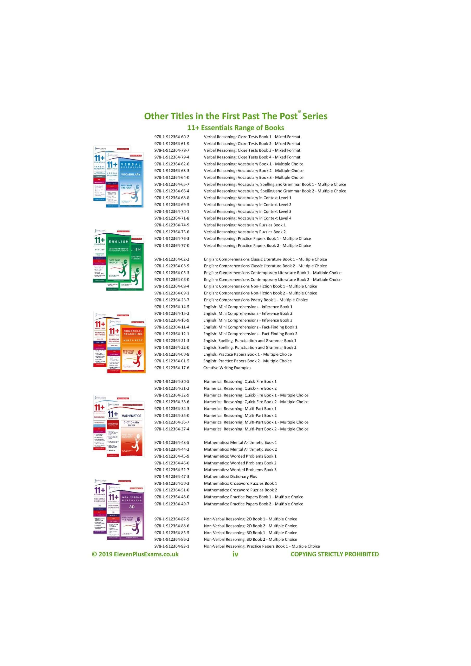 11+ Essentials - Comprehensions Classic Literature Book 2 (First Past the Post®) - Image 2