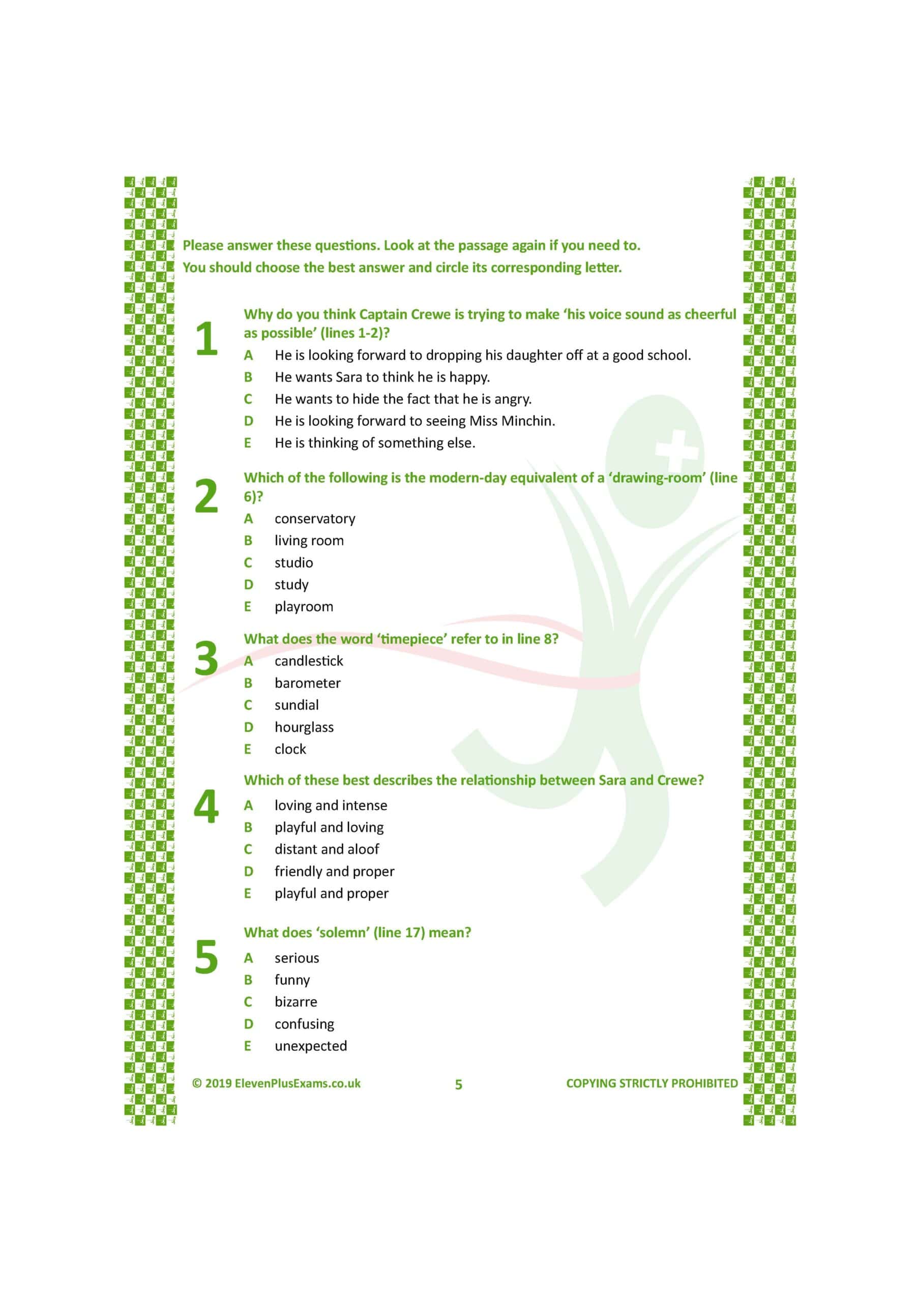 11+ Essentials - Comprehensions Classic Literature Book 2 (First Past the Post®) - Image 5