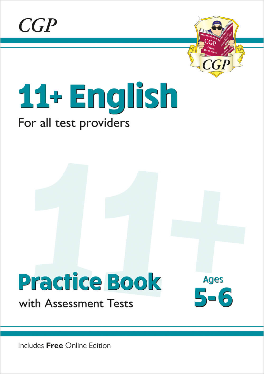 CGP 11+ English Practice Book & Assessment Tests - Ages 5-6 (for all test providers)