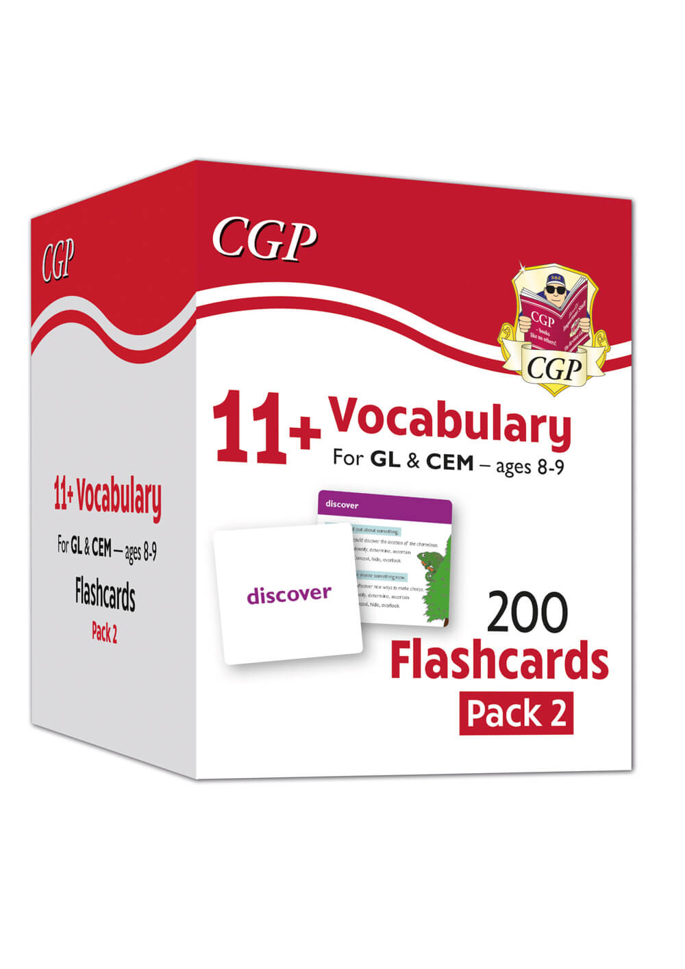 CGP 11+ Vocabulary Flashcards for Ages 8-9 - Pack 2