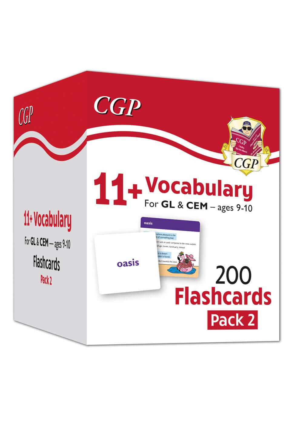 CGP 11+ Vocabulary Flashcards for Ages 9-10 - Pack 2