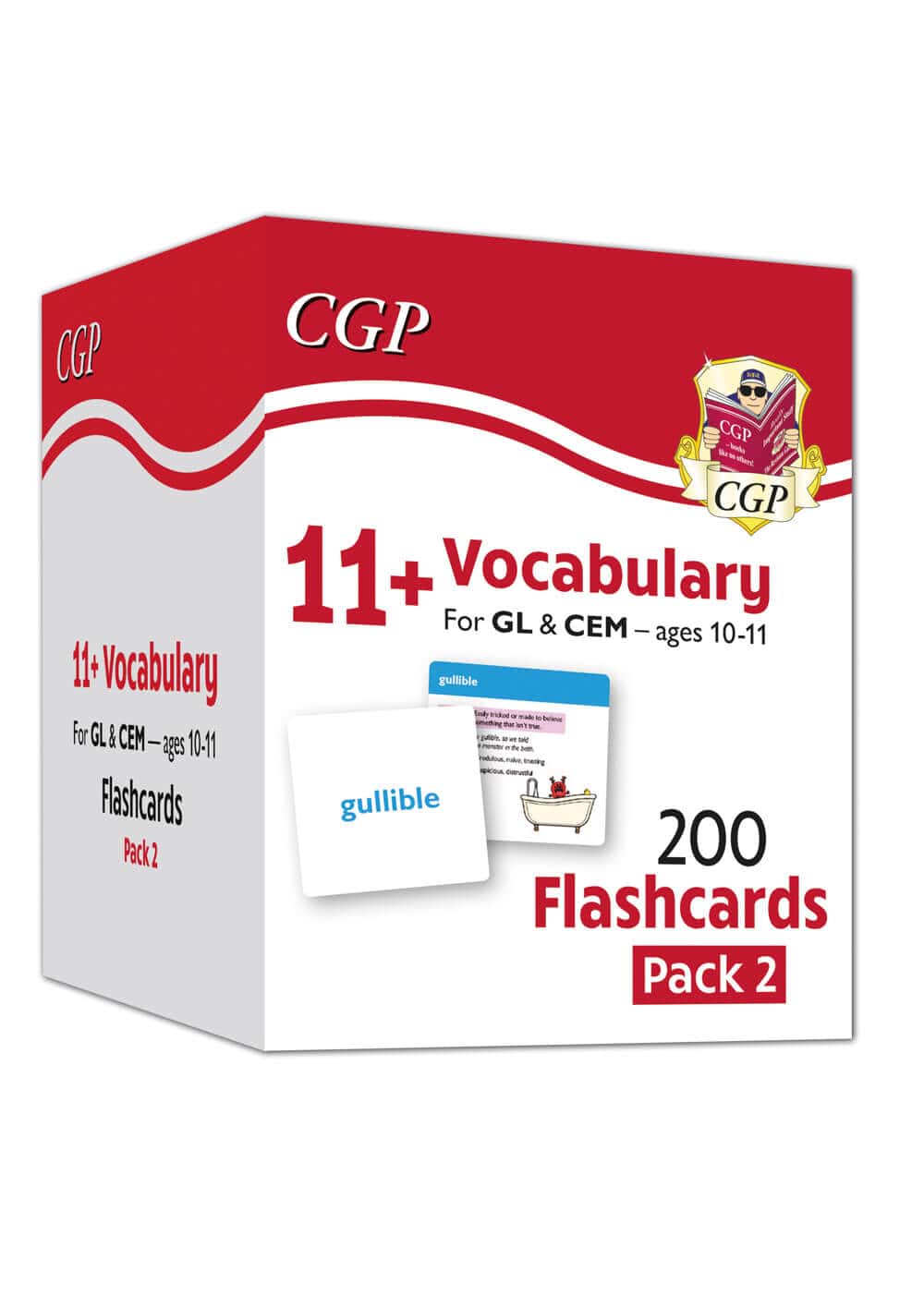 CGP 11+ Vocabulary Flashcards for Ages 10-11 - Pack 2