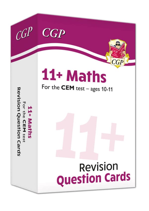 CGP 11+ CEM Maths Revision Question Cards - Ages 10-11