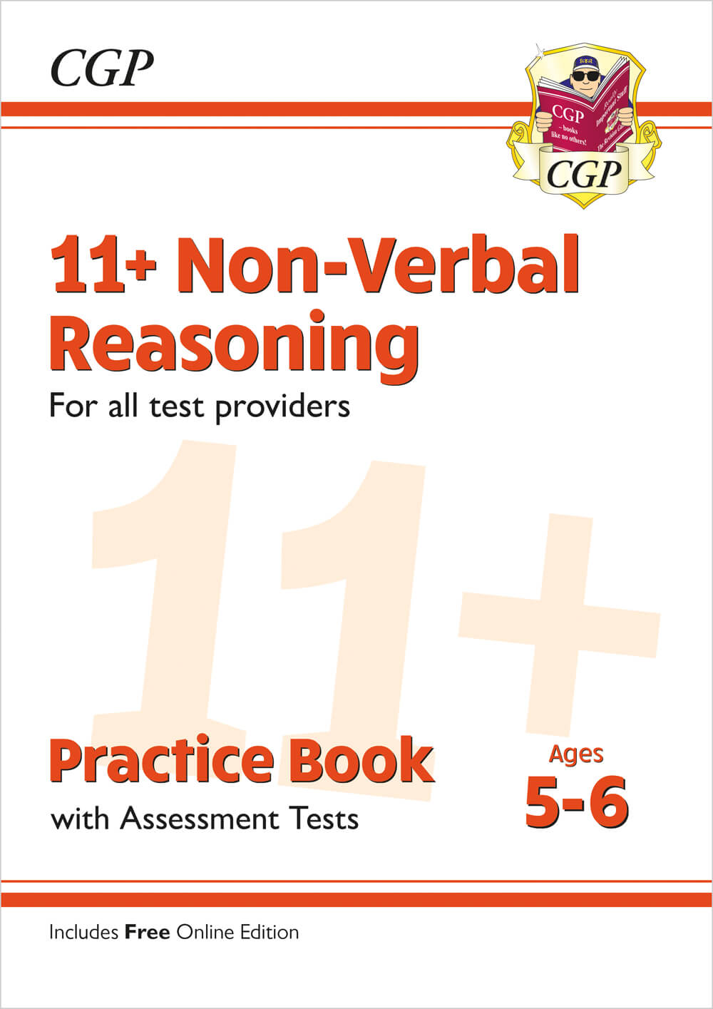 CGP 11+ Non-Verbal Reasoning Practice Book & Assessment Tests - Ages 5-6 (for all test providers)