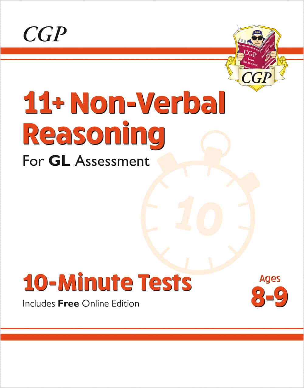 CGP 11+ GL 10-Minute Tests: Non-Verbal Reasoning - Ages 8-9 (with Online Edition)