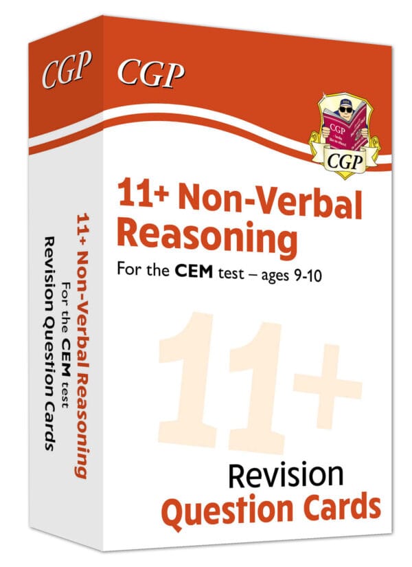 CGP 11+ CEM Revision Question Cards: Non-Verbal Reasoning - Ages 9-10