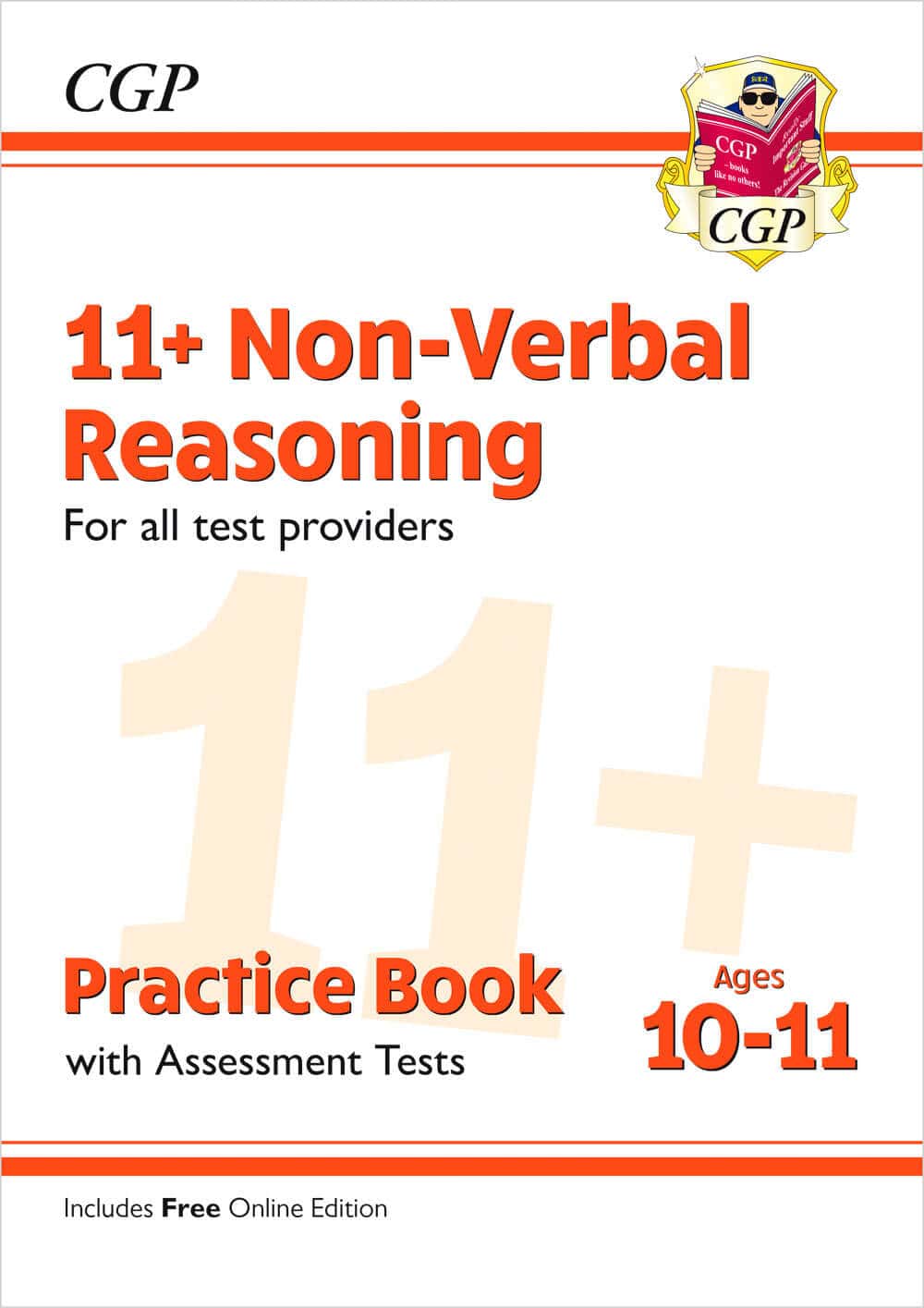 CGP 11+ Non-Verbal Reasoning Practice Book & Assessment Tests - Ages 10-11 (for all test providers)