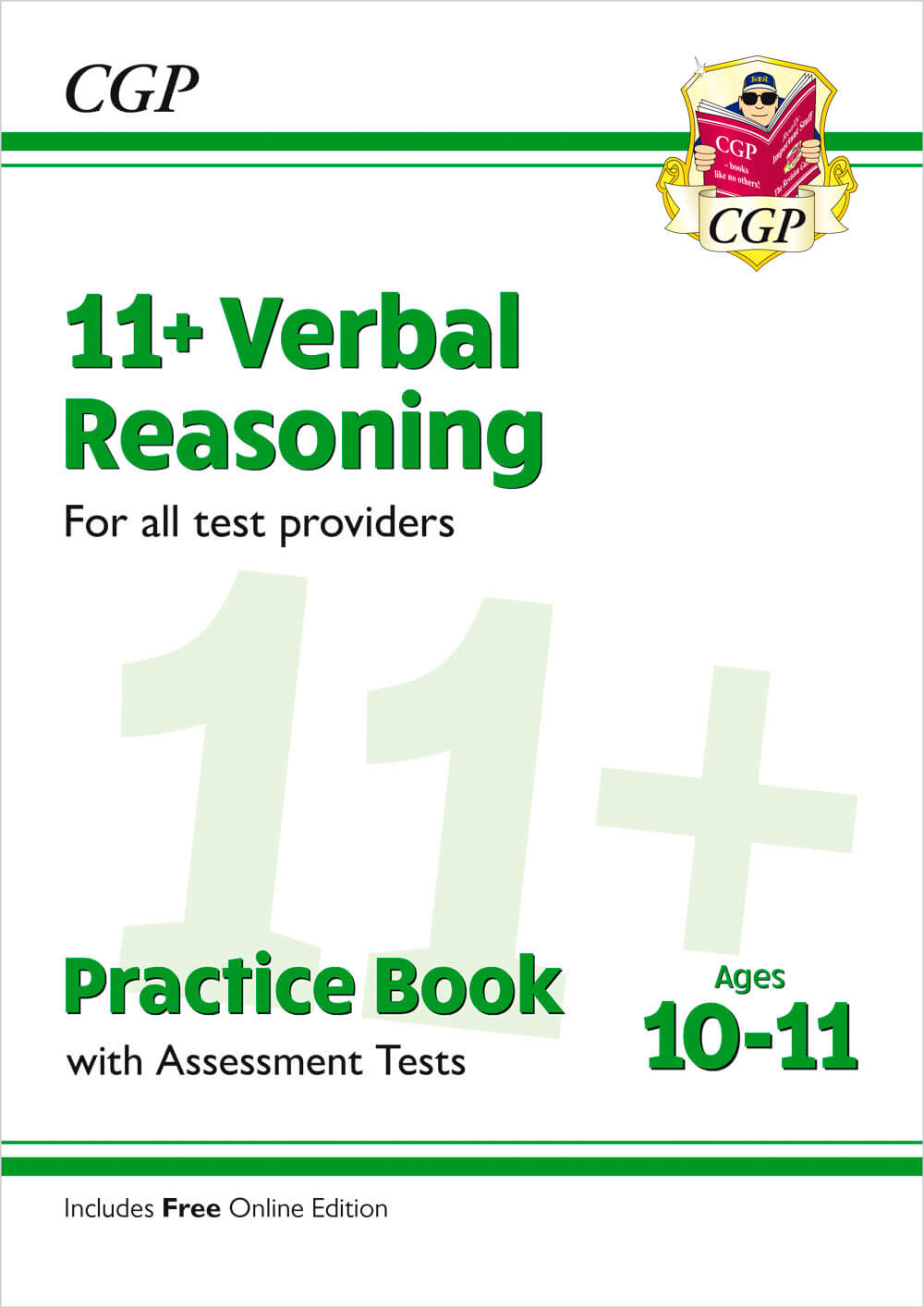 CGP 11+ Verbal Reasoning Practice Book & Assessment Tests - Ages 10-11 (for all test providers)