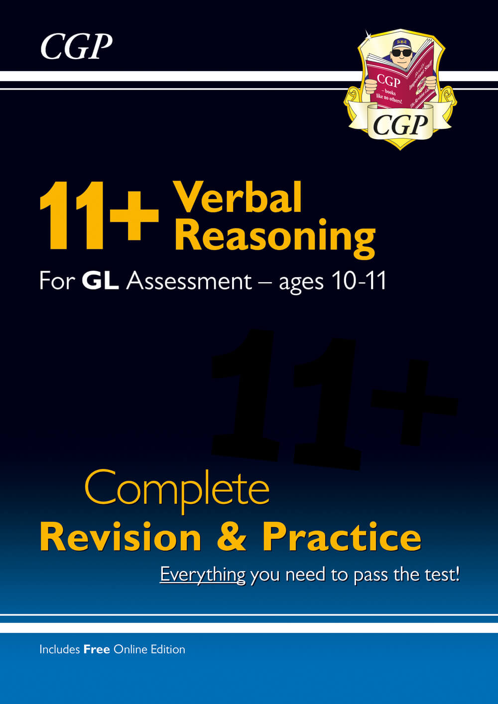 CGP 11+ GL Verbal Reasoning Complete Revision and Practice - Ages 10-11 (with Online Edition)